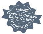Certification LinkedIn Contenu et design créatif